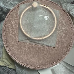 Ted Baker London Round Pink cross body bag.